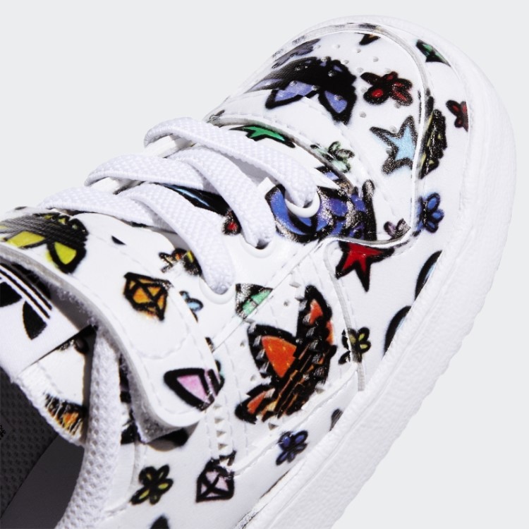 Tênis Adidas Jeremy Scott Forum 84 Baixo Mono Preto