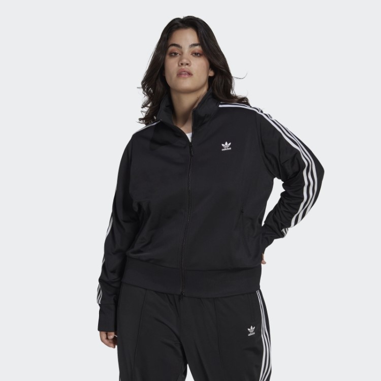 Top Adidas Black Adicolor Classics Firebird (tamanho Grande)
