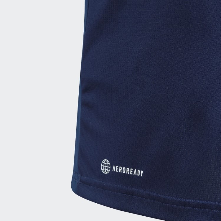 Camiseta Train Essentials Aeroready 3 Listras Regular Fit Adidas Azul Escuro
