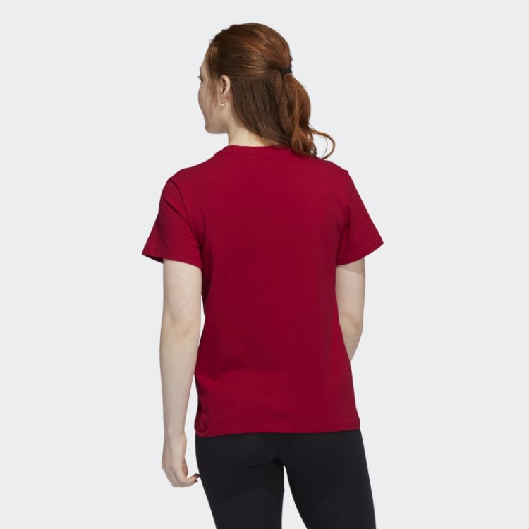 Camiseta Vermelha De Manga Curta Adidas Playmaker