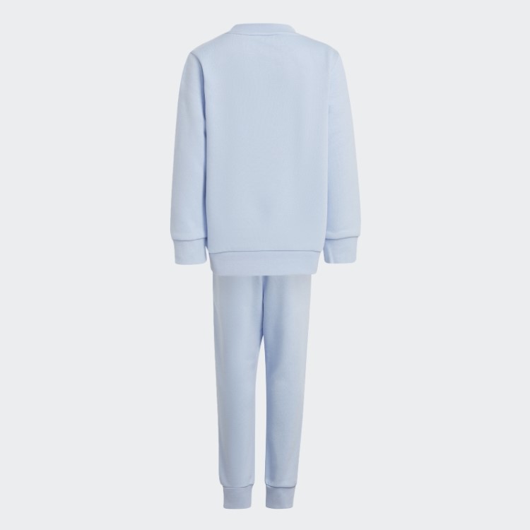 Conjunto De Tripulação Adicolor Adidas Blue Dawn