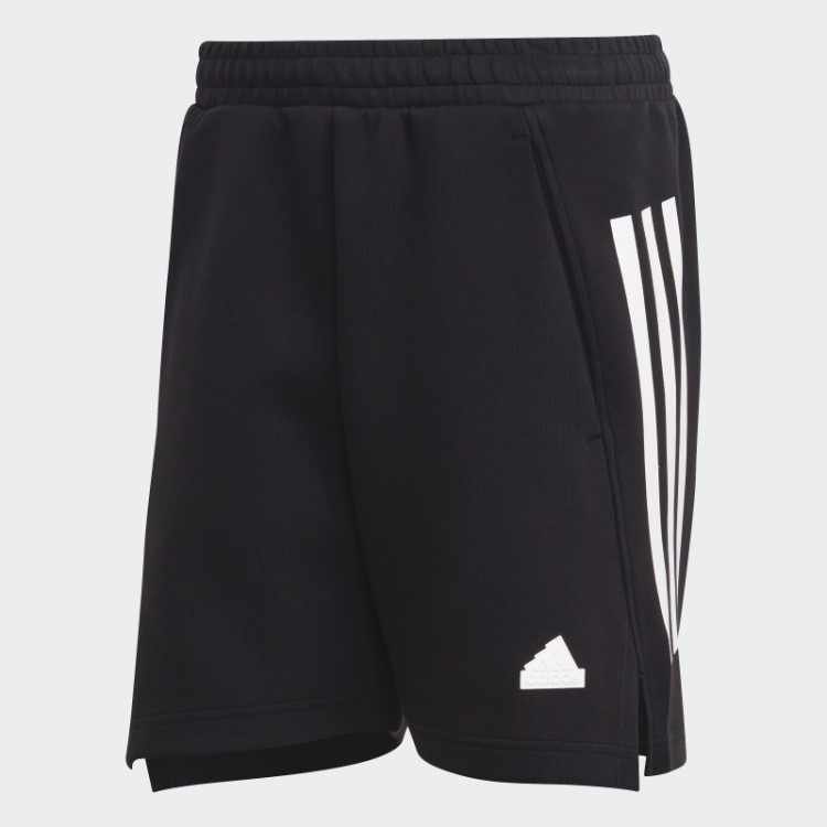 Calção Com As Três Listras Hot Future Icons Adidas Preto