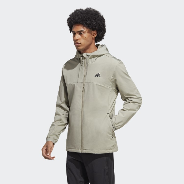 Jaqueta De Treino Adidas Silver Pebble Cold.rdy Com Capuz E Zíper
