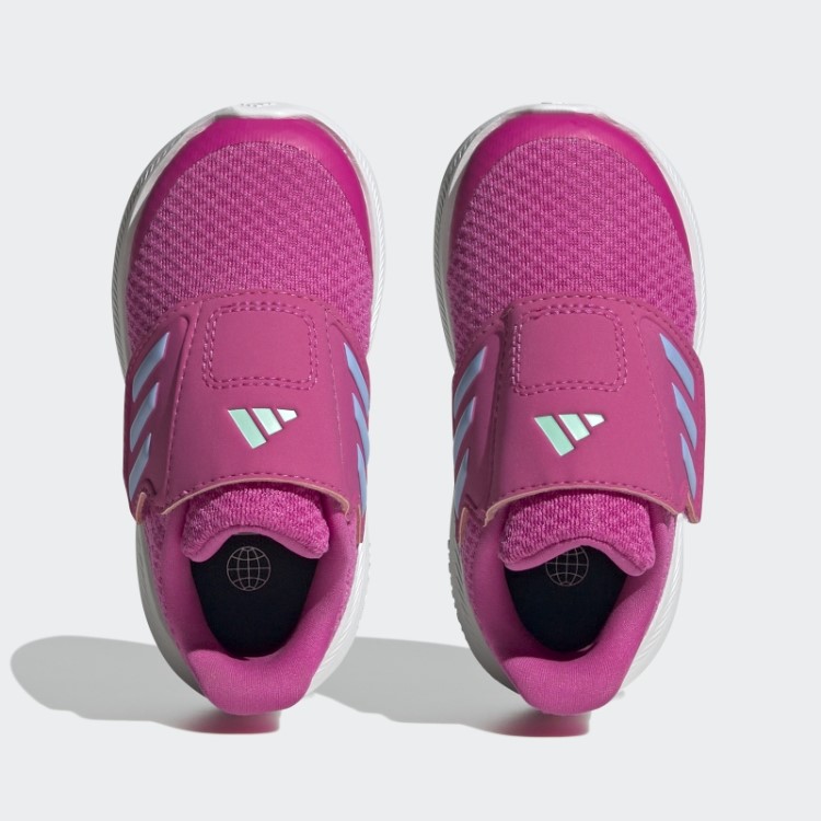 Tênis Runfalcon 3.0 Com Velcro Adidas Fúcsia