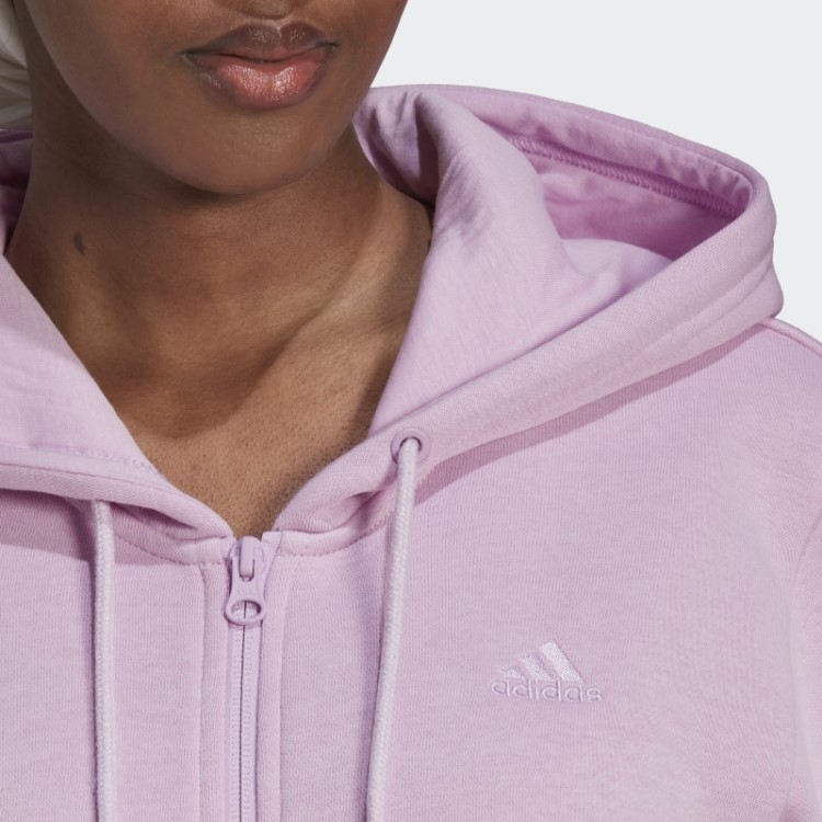 Lilás Adidas All Szn Hoodie De Lã Com Zíper Completo