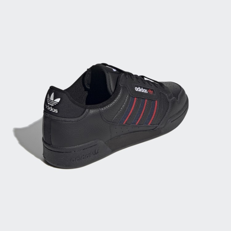 Tênis Preto Continental 80 Listras Adidas