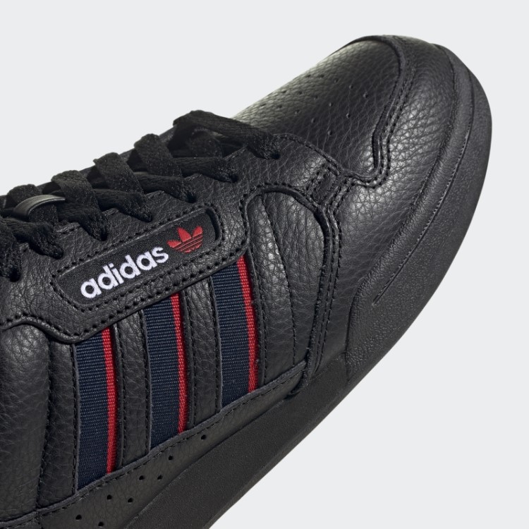 Tênis Preto Continental 80 Listras Adidas