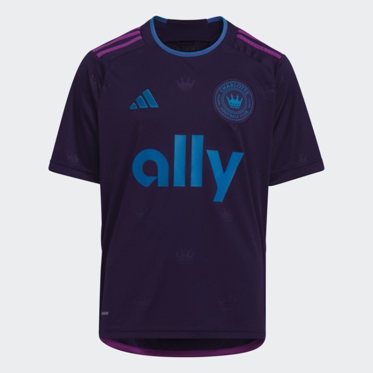 Adidas Charlotte Fc 23/24 Away Jersey Roxo Escuro