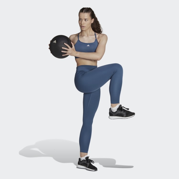 Leggings 7/8 De Cintura Alta Steel Training Essentials Adidas
