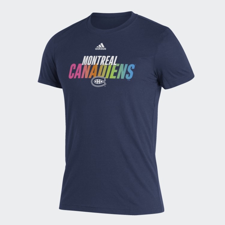 Camiseta Azul Marinho Adidas Mel Canadiens