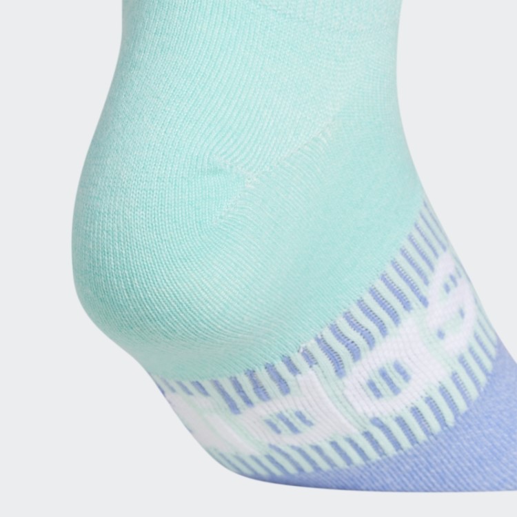 Meias No-show Gradiente Superlite 6 Pares Dawn Blue Adidas