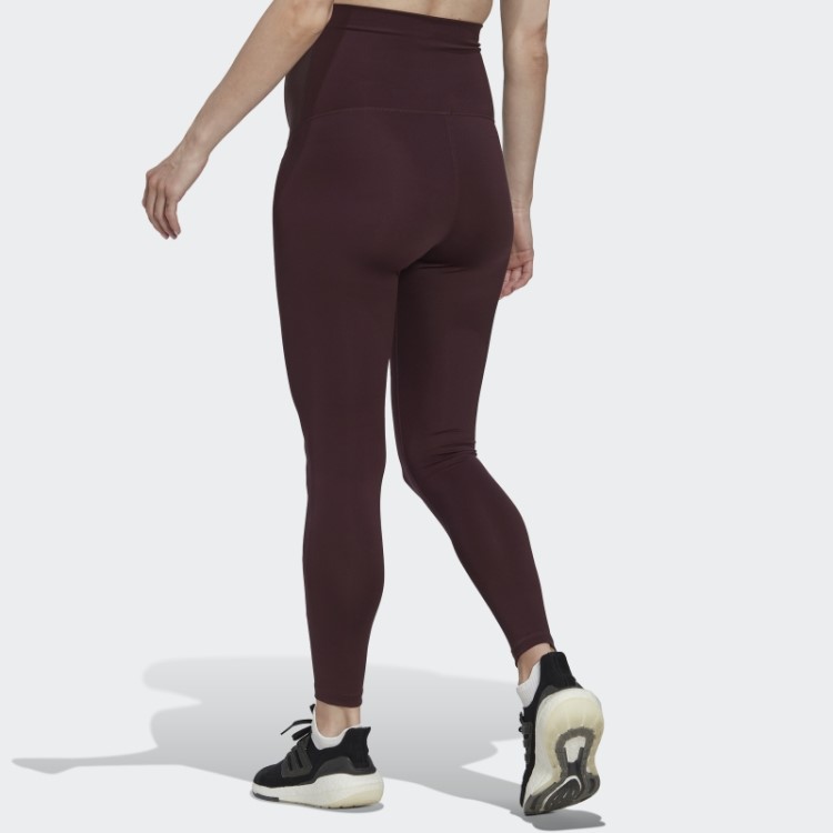 Leggings Essenciais Para Treino 7/8 (maternidade) Marrom Adidas