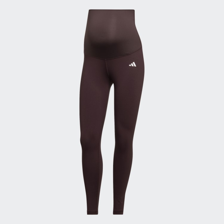 Leggings Essenciais Para Treino 7/8 (maternidade) Marrom Adidas