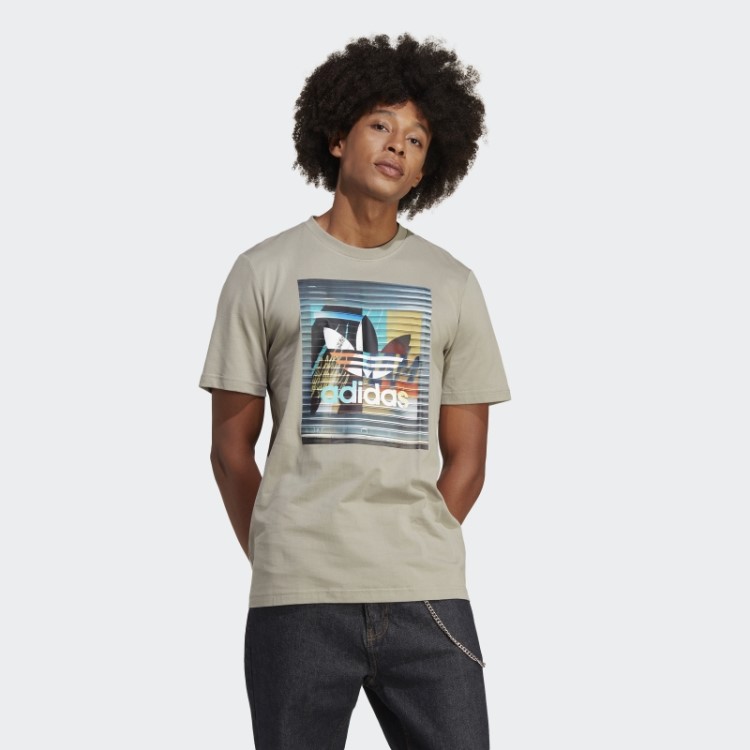 Camiseta Adidas Silver Pebble Graphics Off The Grid