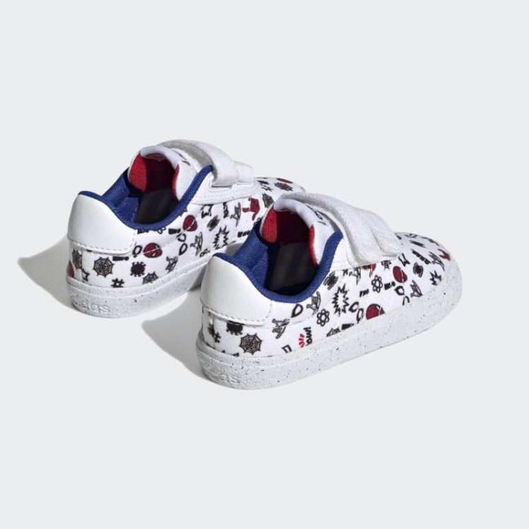 Tênis Branco Adidas X Marvel Vulc Raid3r Homem-aranha