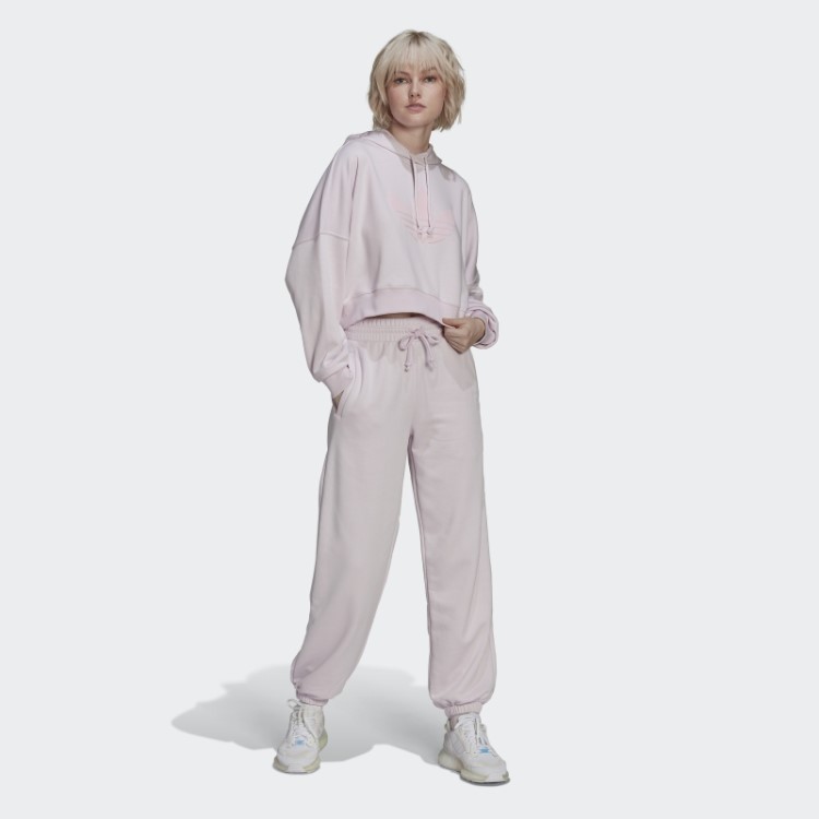 Calça De Moletom Adidas Rosa