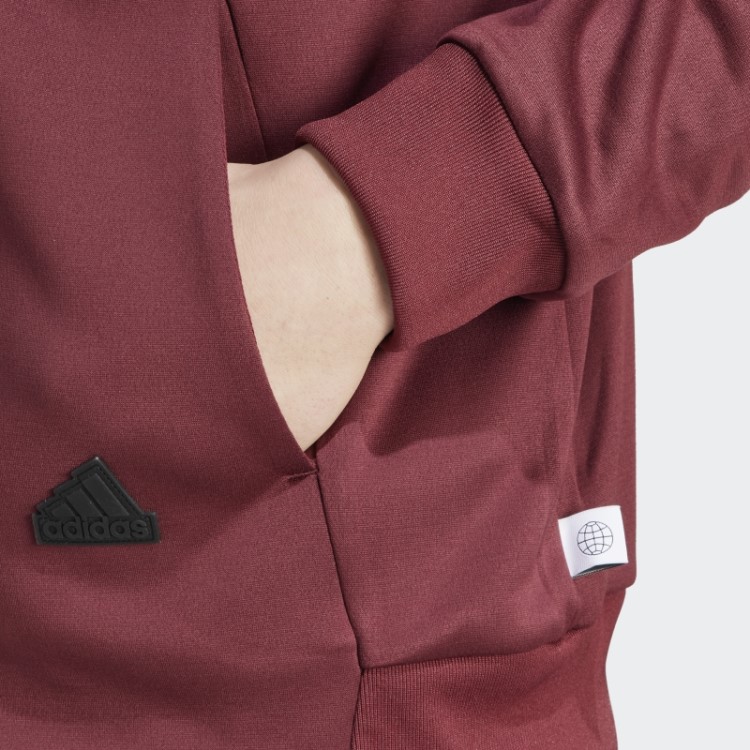 Jaqueta Vermelha Adidas City Escape Aeroready