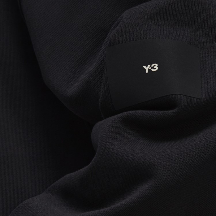 Y-3 Moletom Com Capuz De Algodão Orgânico Adidas
