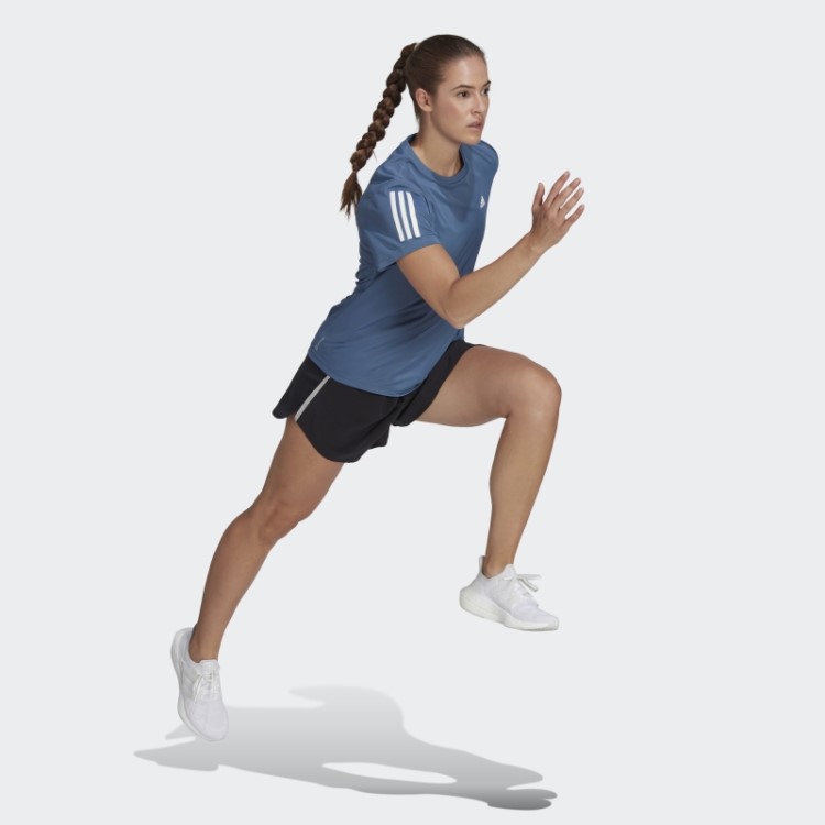 Adidas Steel Possui A Camiseta Run