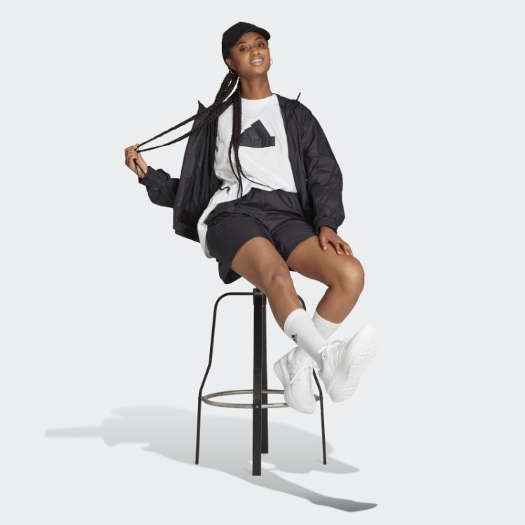 Short Com Trama Future Icons Preto Adidas