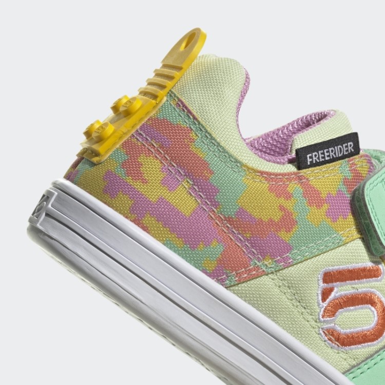 Sapatos De Mountain Bike Adidas Five Ten Freerider X Lego Com Brilho Verde