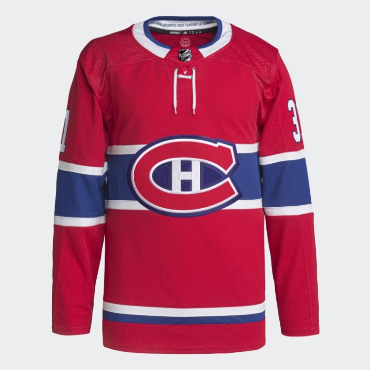 Nhl Hóquei No Gelo Camisa Aeroready Adidas Canadiens Vermelho