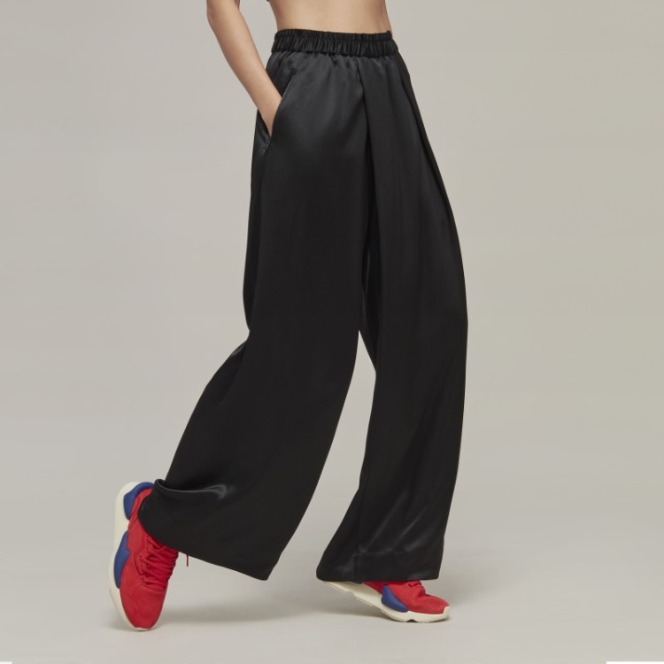 Calça Jogger Y-3 Tech Silk Perna Larga Adidas Estilosa