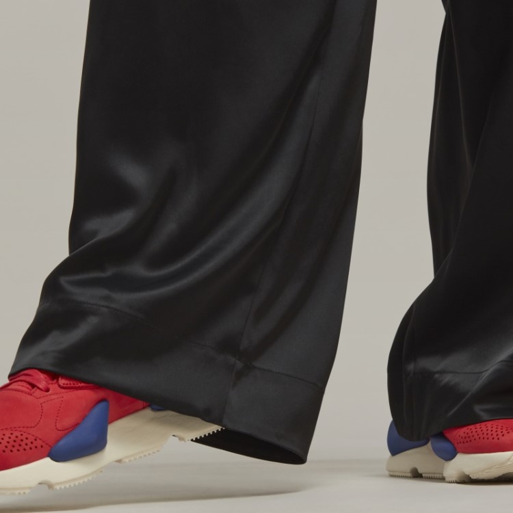 Calça Jogger Y-3 Tech Silk Perna Larga Adidas Estilosa