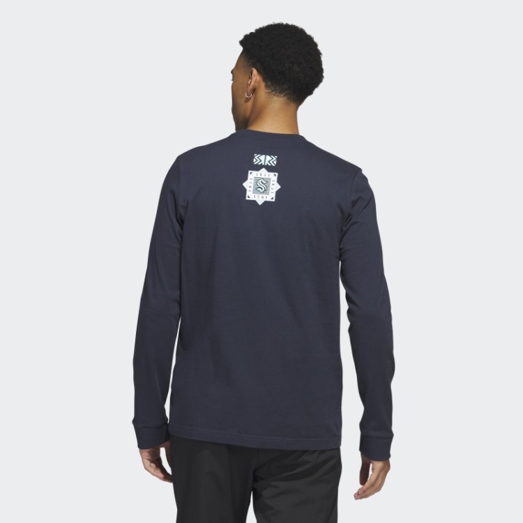 Camiseta Adidas Kraken Playmaker Manga Longa Night Navy