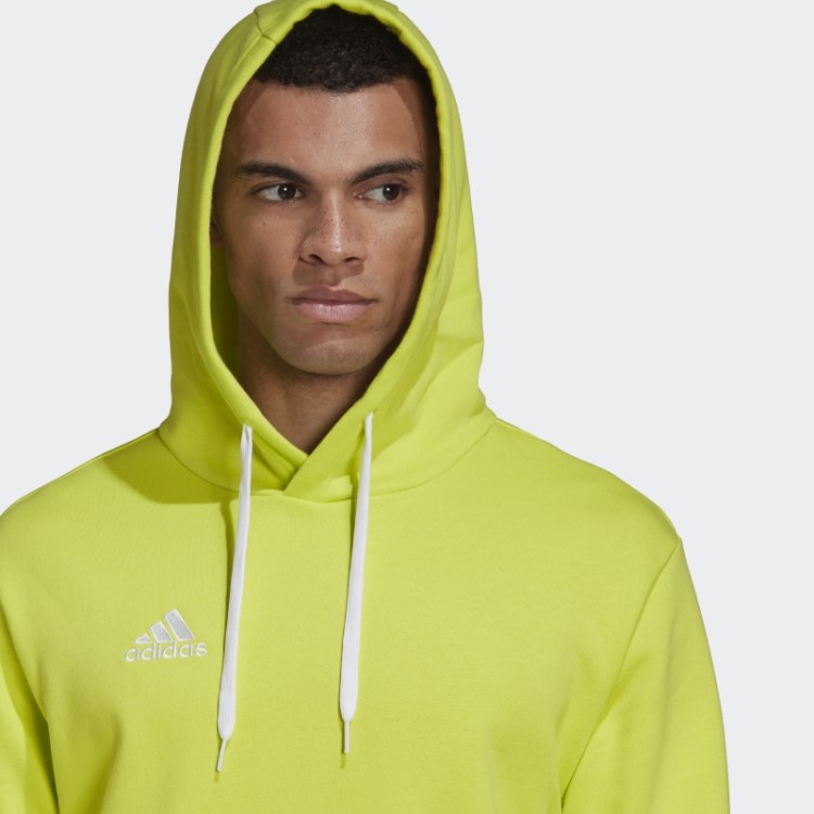 Elegante Adidas Entrada 22 Moletom Com Capuz Sol Amarelo