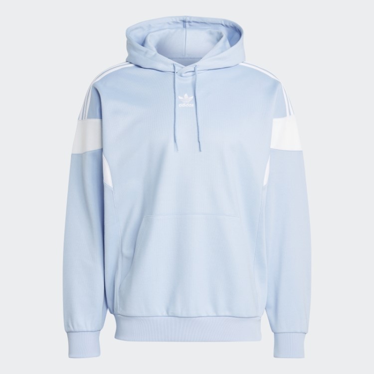 Moletom Adicolor Classics Com Linha De Corte Adidas Blue Dawn