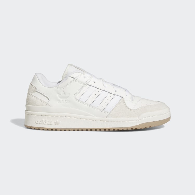 Tênis Clássico Baixo Adidas Forum Branco
