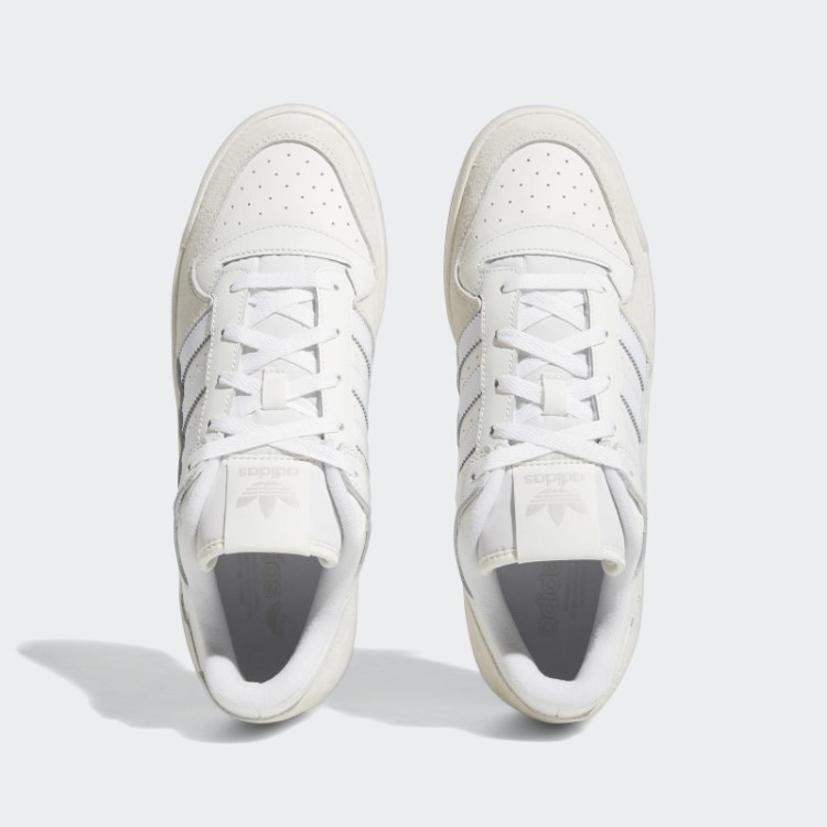 Tênis Clássico Baixo Adidas Forum Branco