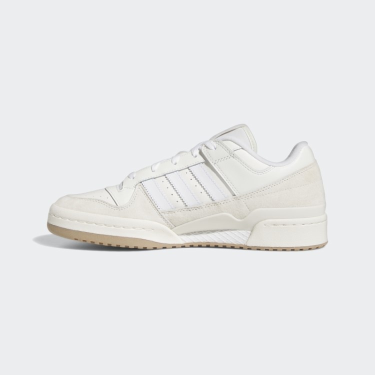 Tênis Clássico Baixo Adidas Forum Branco