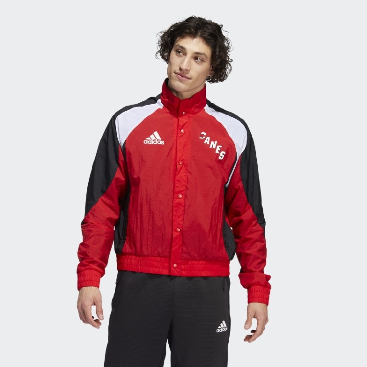 Jaqueta Retrô Hurricanes Reverse Vermelha Adidas