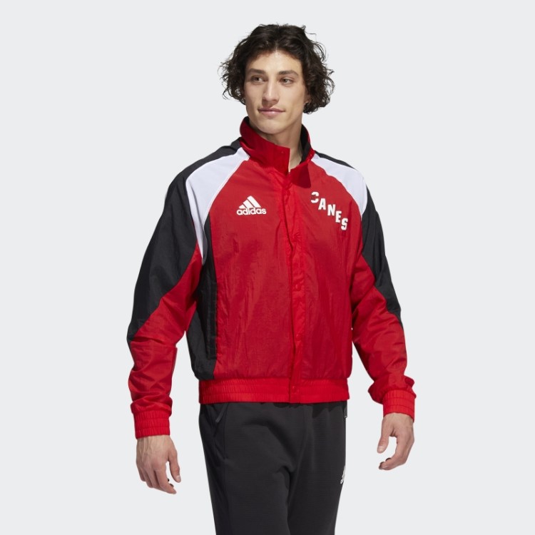 Jaqueta Retrô Hurricanes Reverse Vermelha Adidas