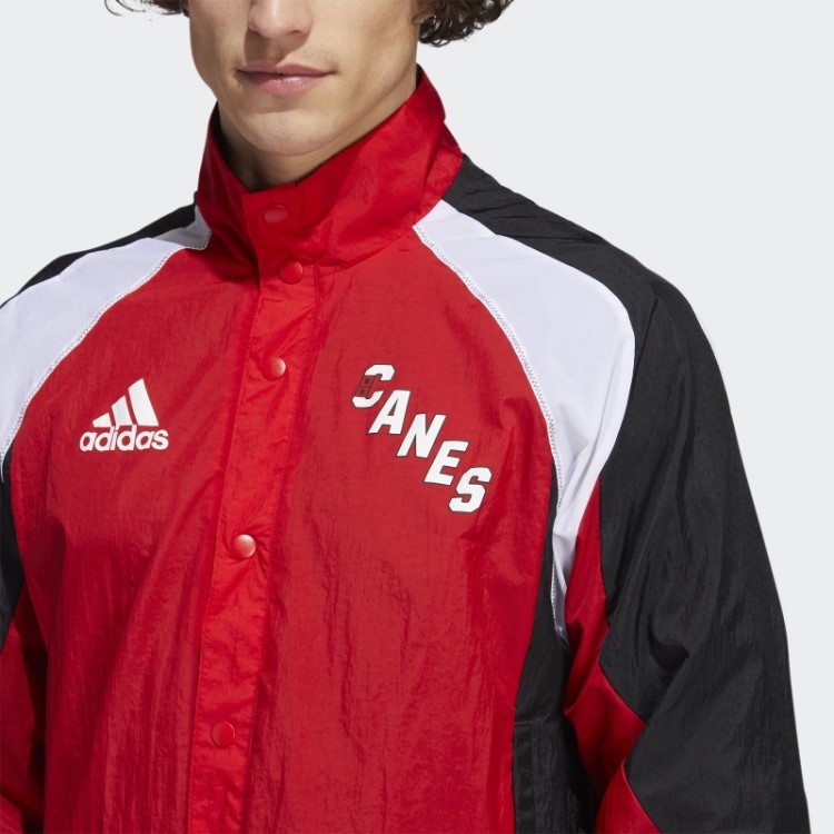 Jaqueta Retrô Hurricanes Reverse Vermelha Adidas