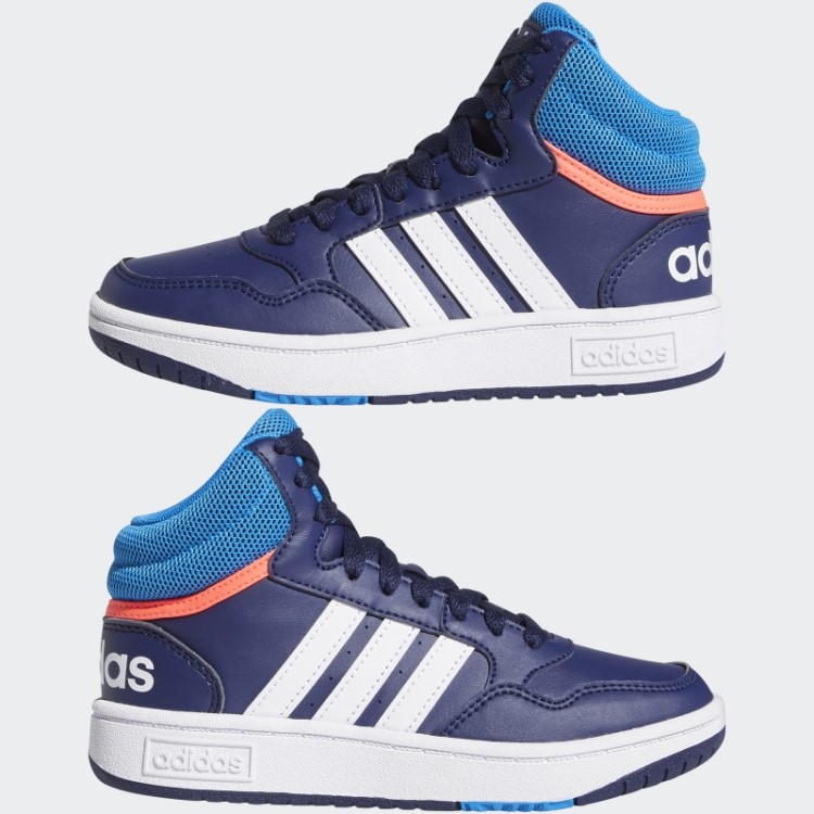 Adidas Hoops Sapatos Médios Azul Escuro