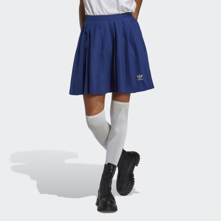 Saia Plissada Adidas Azul Vitória
