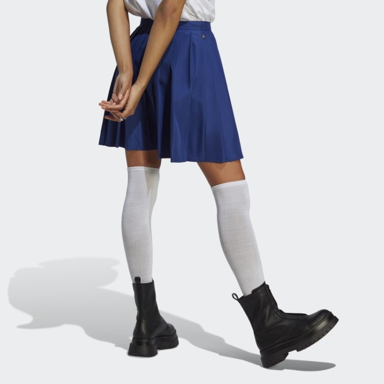 Saia Plissada Azul Vitória Adidas