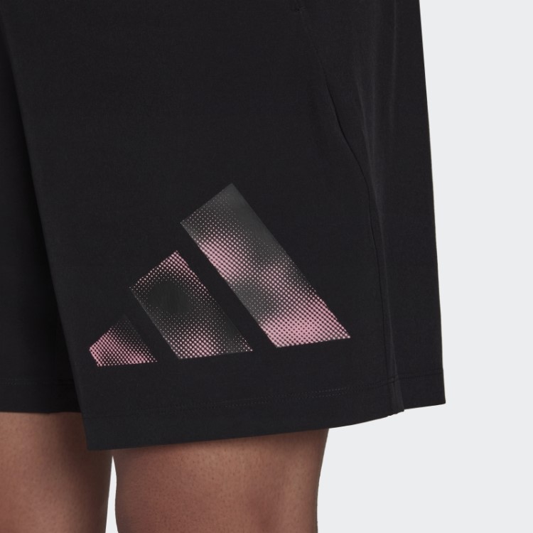 Shorts De Treinamento Gráfico De ícones De Trem Pretos Adidas