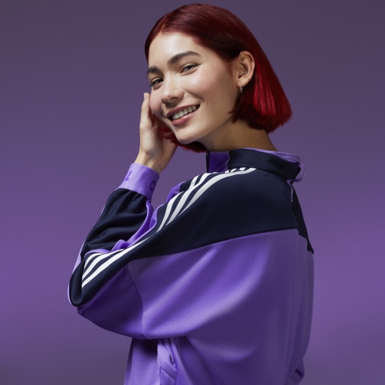 Jaqueta De Trilha Violet Tiro Suit-up Advanced Adidas