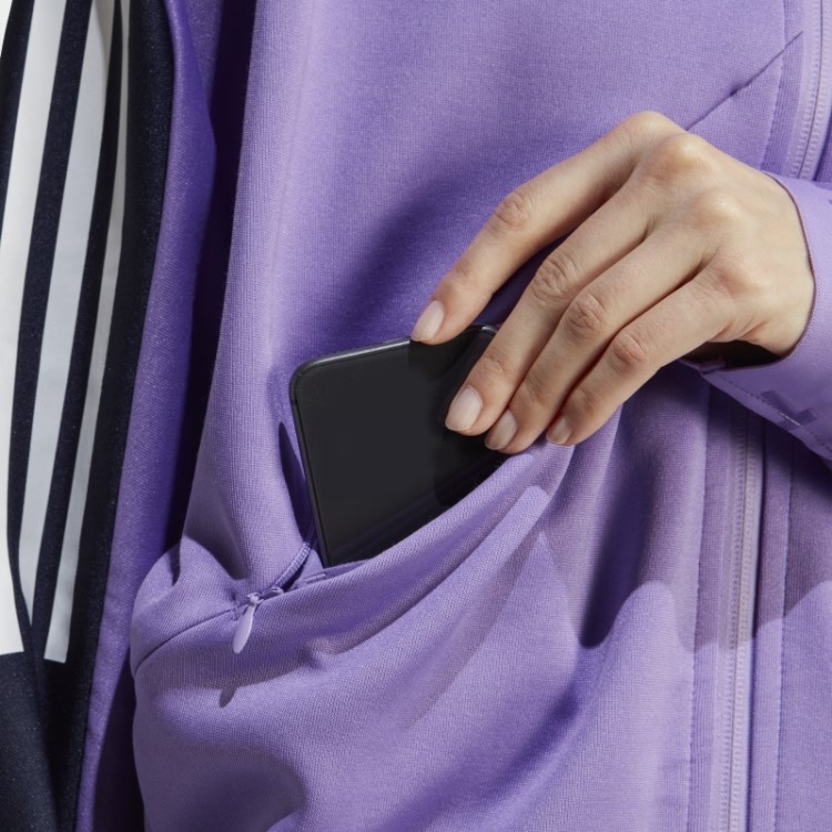 Jaqueta De Trilha Violet Tiro Suit-up Advanced Adidas