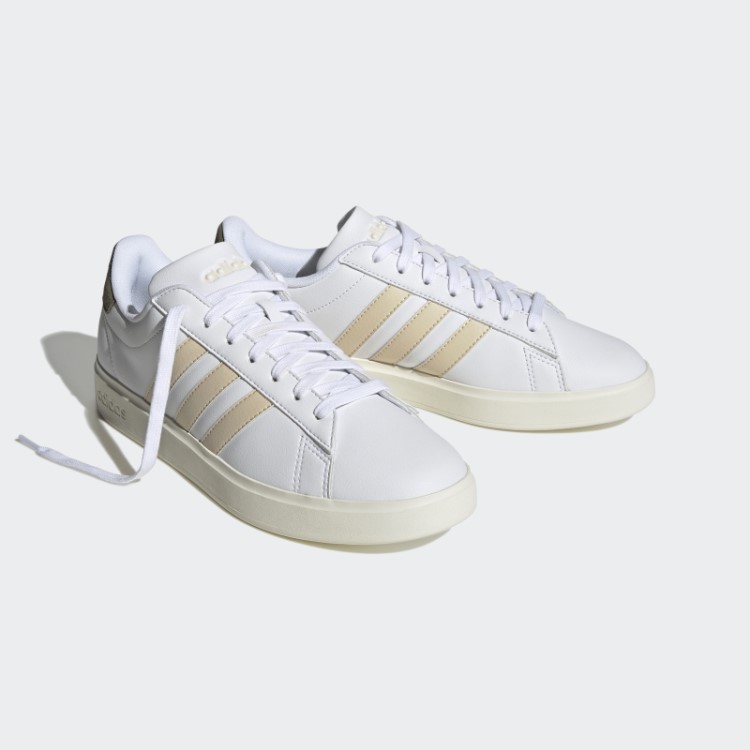 Grand Court Cloudfoam Comfort Shoes Branco Adidas