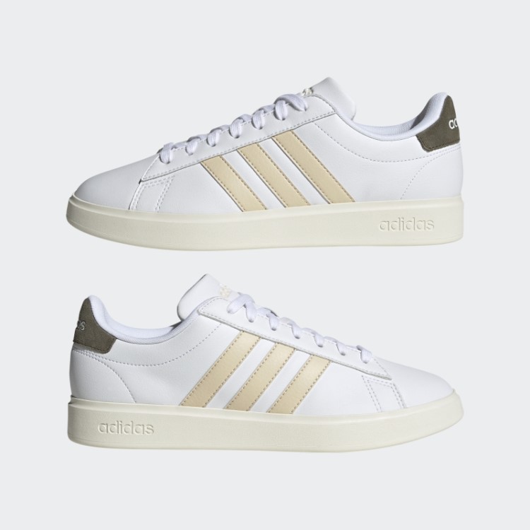 Grand Court Cloudfoam Comfort Shoes Branco Adidas
