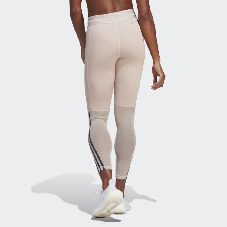 Leggings Techfit Hyperglam 7/8 Taupe Adidas
