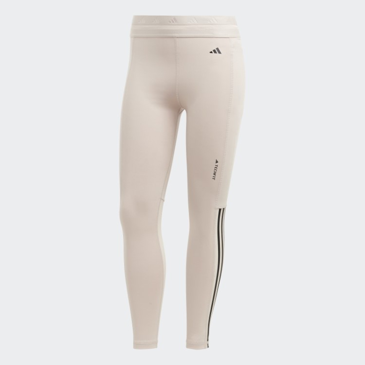 Leggings Techfit Hyperglam 7/8 Taupe Adidas