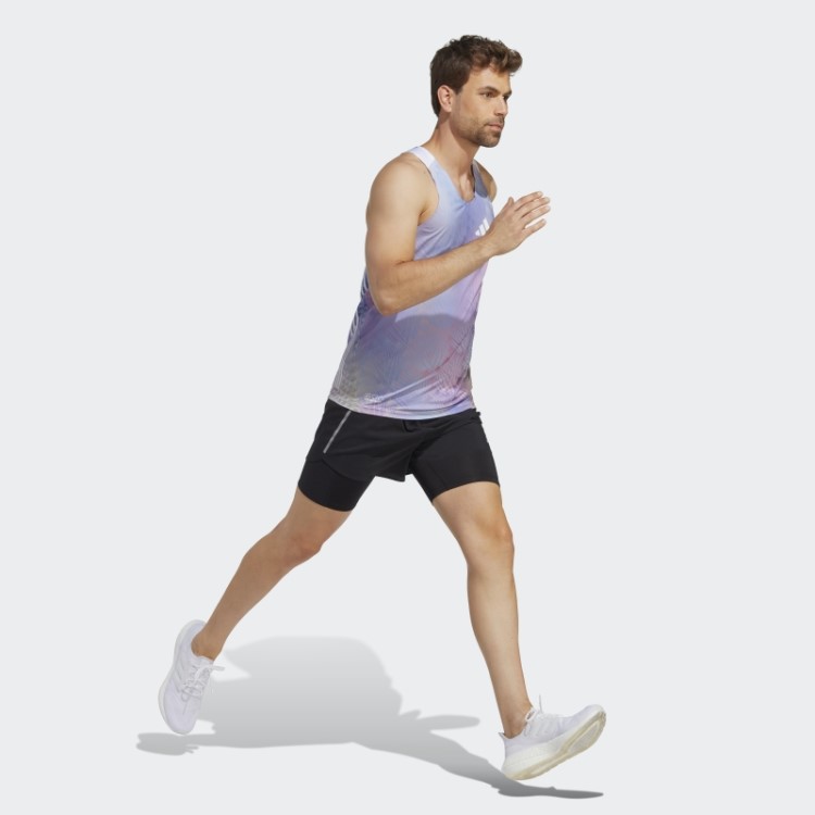 Adizero Sasha Zhoya Assinatura Singlet Rosa Claro Adidas