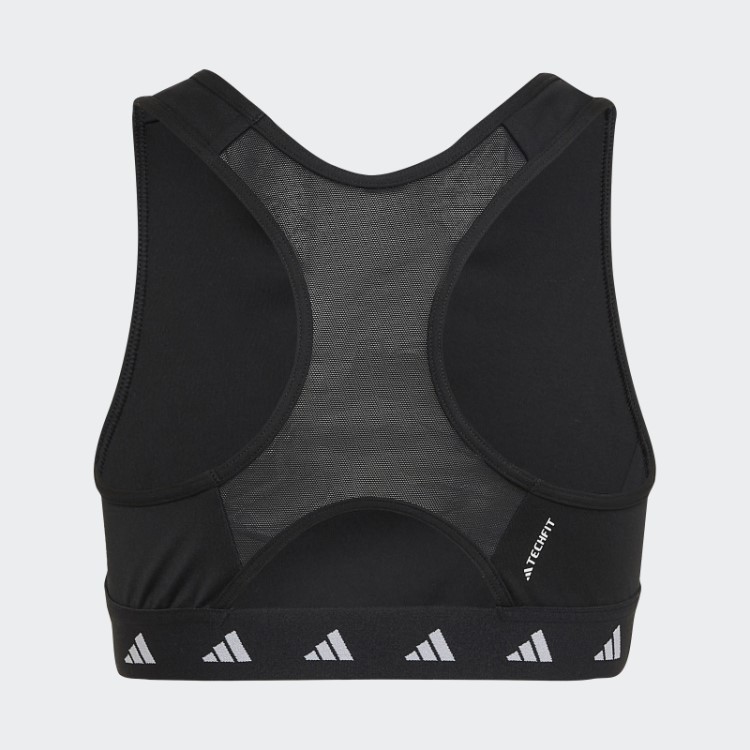 Sutiã Esportivo Adidas Aeroready Techfit Moda Branca