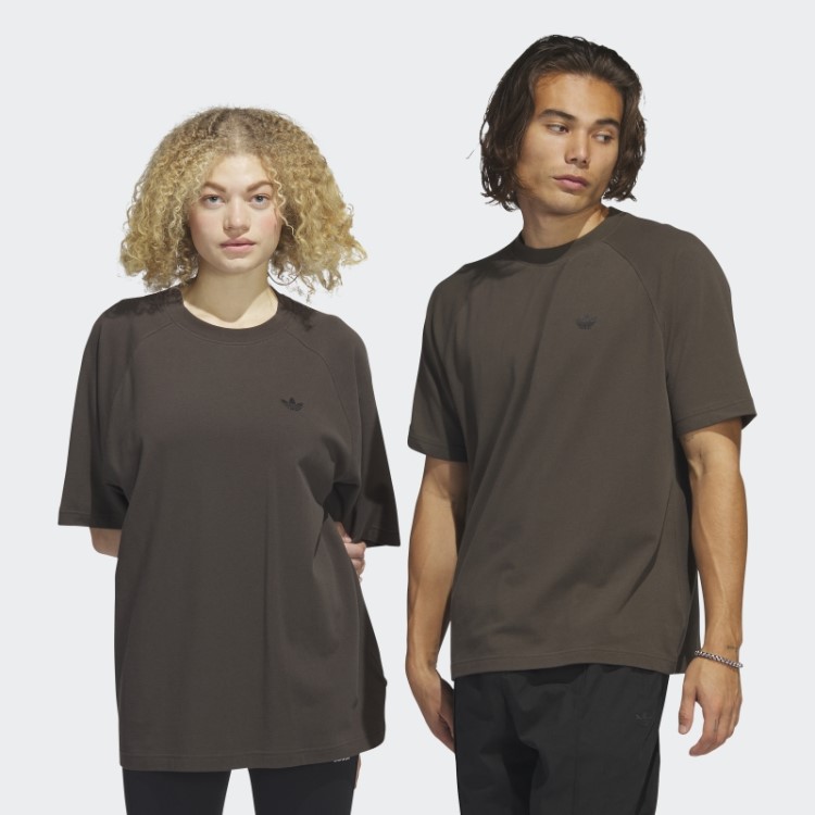 Feito Com Camisa Da Tripulação Da Natureza (gênero Neutro) Verde-oliva Adidas